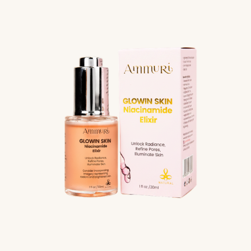 Niacinamide Brightening Face Serum for Dark Spots & Uneven Skin Tone | Ammuri