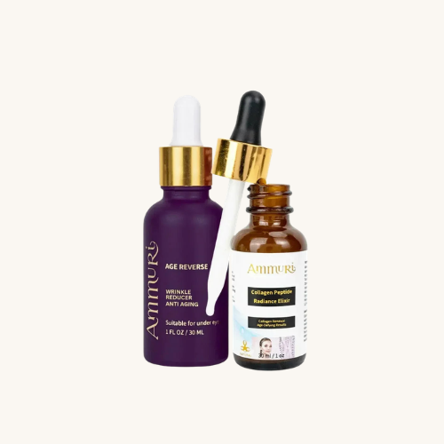 Collagen Peptide Skincare Elixir Set for Firming & Youthful Skin | Ammuri